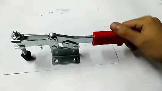 Braçadeira articulada horizontal para soldagem pesada de alta qualidade