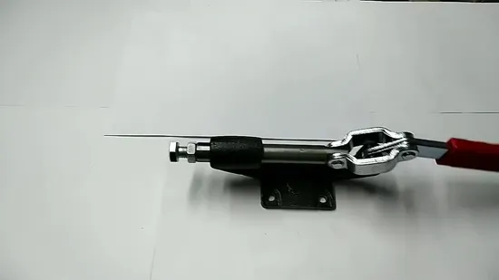 Conjunto de braçadeiras articuladas de liberação rápida OEM para trabalho pesado em madeira Braçadeira articulada