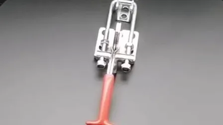 Trava de desengate resistente grande sobre a trava central grande Powertec 40431 braçadeira de alternância de ação de trava